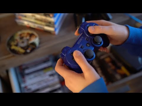 ASMR Video Game Organizing + Sounds (No talking)