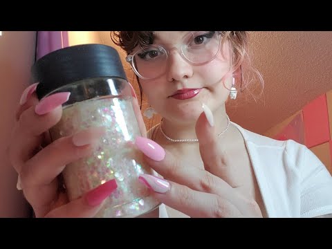 ASMR No Talking, Fake Nails Tapping