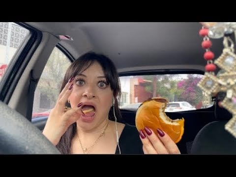 MY FIRST ASMR Mukbang 🍔Mcdonalds a date w Me Ramble whispers, mouth sounds