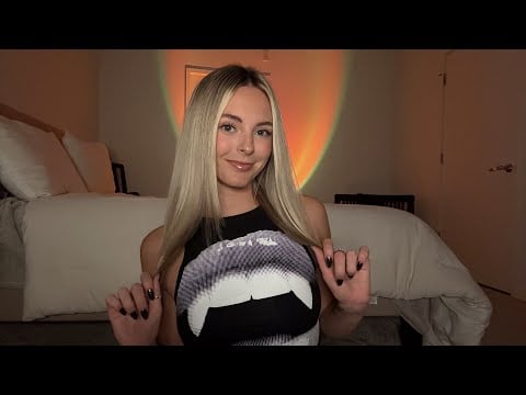ASMR On Myself | Hair Play, Skin Brushing, Nail Tapping & More