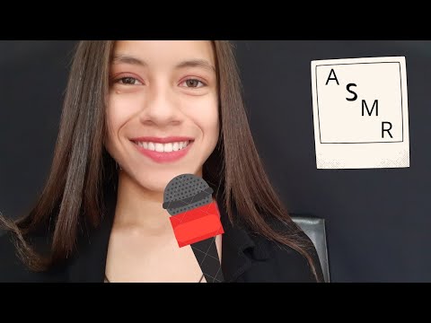 (ASMR PORTUGUÊS) Roleplay Entrevistando Famoso| Entrevista| Soft Spoken