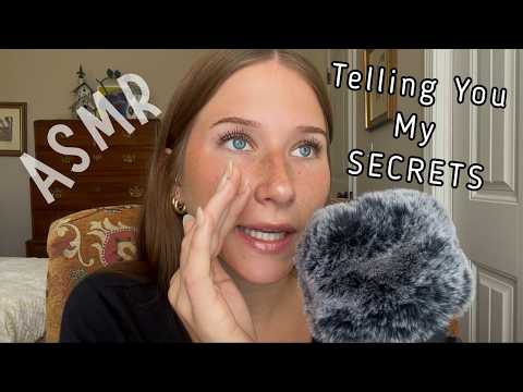 ASMR Telling You My Secrets | Close Cupped Whispering