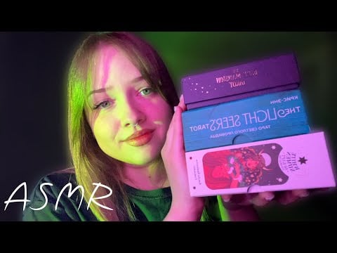 асмр обзор на все мои колоды таро 🃏