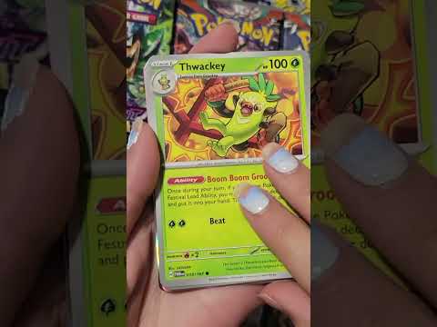 ASMR my sister opens a pack of Scarlet and Violet Twilight Masquerade! #asmr