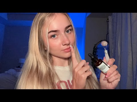 ASMR Getting You Ready For Bed But You’re Asleep (skincare, personal attention)