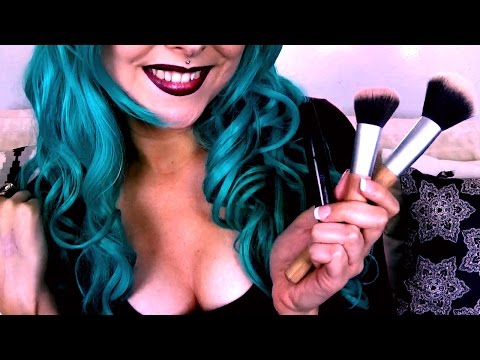 ASMR 🎈🍸 Preparty Make Up Sesh w/ Rosita 💋 CLOSE UP Attention