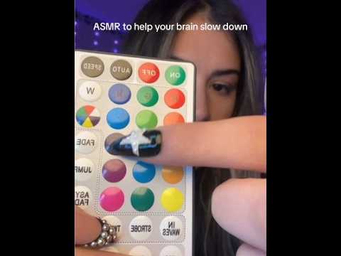 ASMR to help ya slooooW down