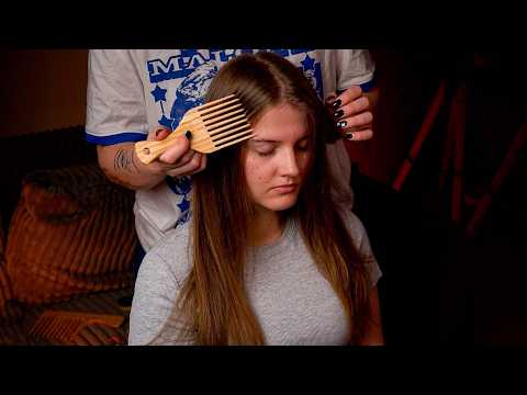 ASMR Hair Brushing for Tingle Immunity 🖌️ Hair Play, Braiding & Massage (No Talking)