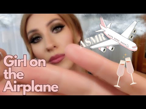 ASMR *Hype* Girl On the Airplane ✈️ Comforts You After Breakup 💔
