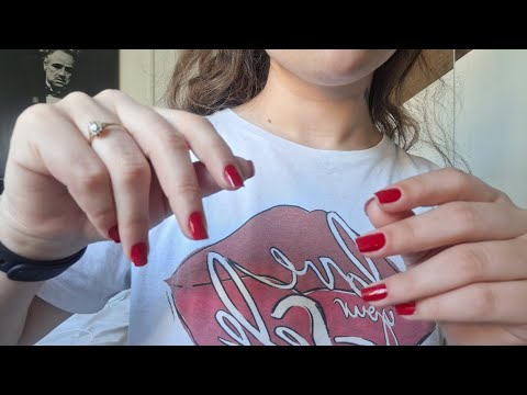 ASMR Objetos aleatórios / massagem, tapping, sons de mãos e sons de boca