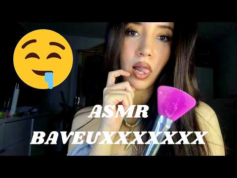 ASMR FRANÇAIS PARTIE 71 : SPIT PAINTING TRÈS BAVEUX