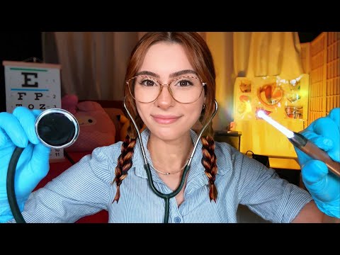 ASMR FASEST Nurse Exam EVER ⚡ Fast & Aggressive ASMR ⚡ Soft Spoken, Medical Roleplay,  Cranial Nerve