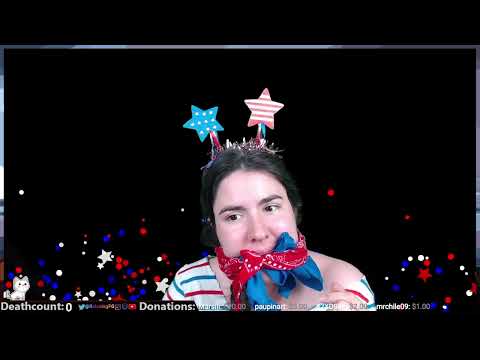 ASMR - 4th of July; Red & Blue Bandana Muffles