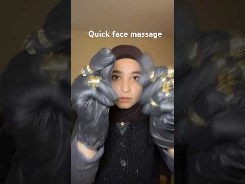 Rings face massage #asmrvideo #tingles