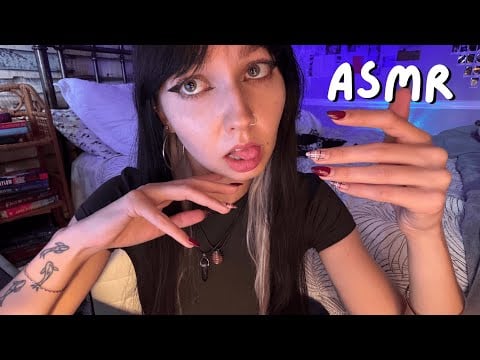 ASMR FAST AND AGGRESSIVE LONG NAIL TAPPING, SCRATCHING, CLACKING