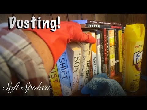 ASMR Dusting! (Soft Spoken version) You can't believe the difference!