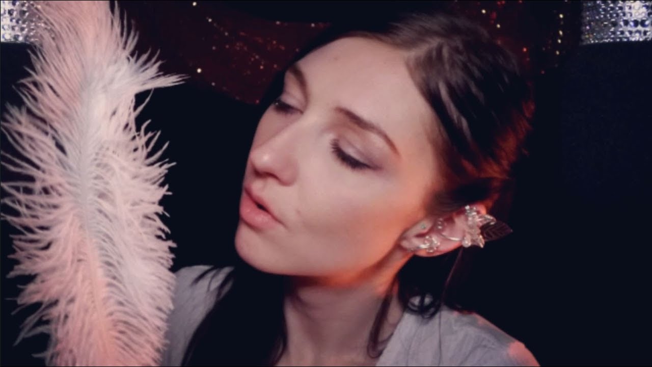 ASMR Brushing You To Sleep... Dreamy Feathers... 💤