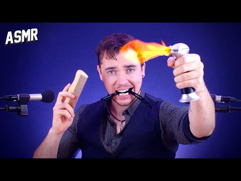 ASMR : LE MEILLEUR BARBIER POUR TOI ! ( 19:42 j'ai paniqué )