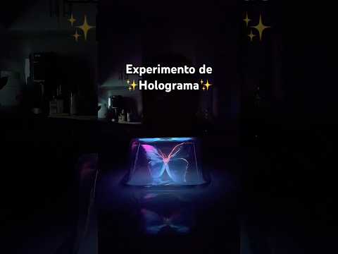 Más tardecito les subo tutorial  #asmr #experiment #experimento #magic  #hologram #magia #niños
