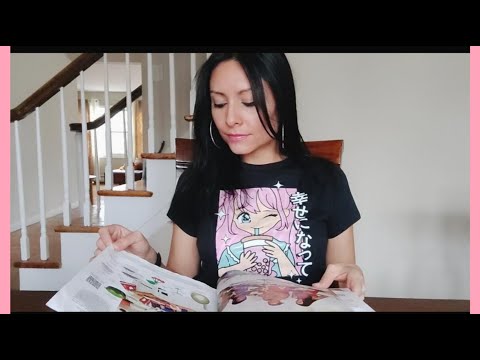 ASMR Magazine page turning and rambling