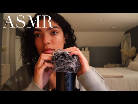 ASMR fluffy mic sounds (almost fell asleep editing this)