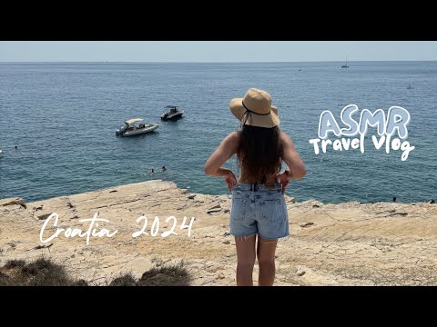 ASMR Travel Vlog | Croatia 2024 🌊💙☀️ (Whispered Voiceover)