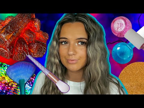 ASMR LIVE pt. 2 🤍❕— fire crackles, soft whispers, face brushing, mouth sounds, water sounds, etc!