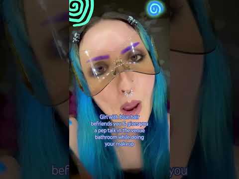🦋BLUE HAIRED GIRLS ROCK🦋Pt3 #asmr #alternative #asmrgirl #altgirl #tingles #asmrtriggers