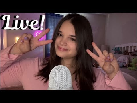ASMR Lets Do Your FAV Triggers Live!