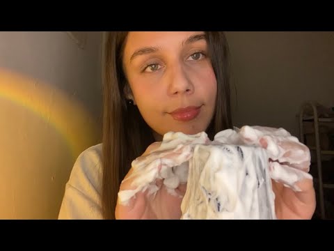 ASMR | ESPUMA DE AFEITAR 🧼 🤍