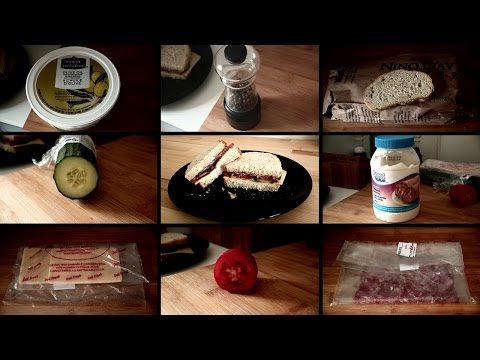 Simple Task ASMR ~ Quietly Making a Sandwich ^_^ Omnomnom