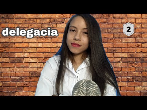 (ASMR PORTUGUÊS) ROLEPLAY ESCRIVÃ DA POLÍCIA - Registrando Denúncia