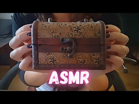 📚Bookshelf📚 ASMR  -  tapping, scratching, textured surfaces & more! (lofi)