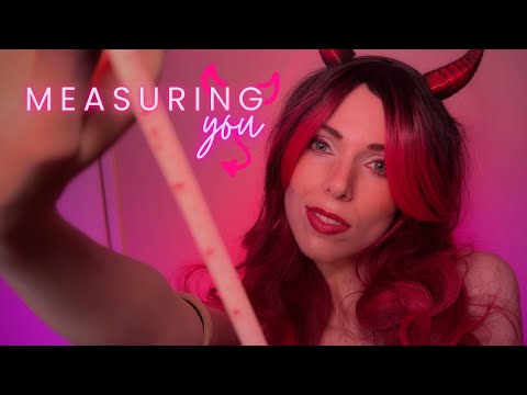 ASMR Measuring Your Horns | Personal Attention, Roleplay, Face Touching