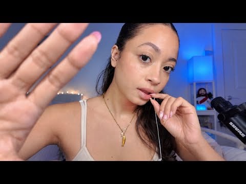ASMR Doing "Something" on Me Trigger (VERY Clicky Whispers & Mouth Sounds) 🧠 