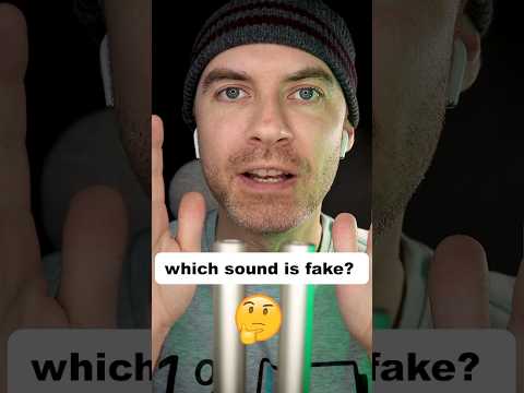 Which Sound is Fake? 🤔 #asmr