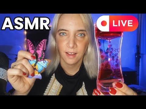 ASMR EN VIVO!! PARA COMPARTIR Y RELAJARSE 😴