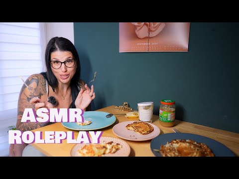 ASMR | Roleplay Dinner with Girlfriend | deutsch