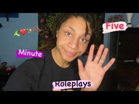 ASMR - 5 Minute Roleplays