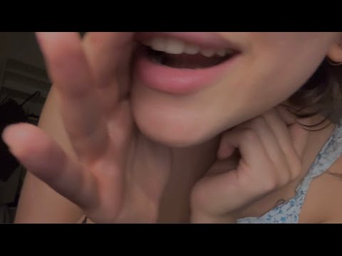 ASMR Italian Trigger Words pt.2 🇮🇹 lofi Whispers + Hand Movements