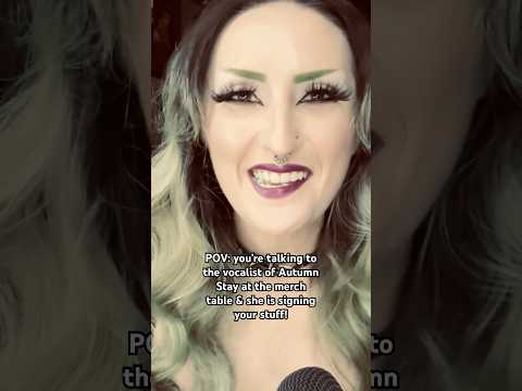 🤯You’re the best fan EVER pt6🤯 #asmr #gothvibes #asmrmakeup #asmrroleplay #tingles #autumnstay
