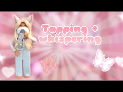 Tapping+whispering and some mouth sounds playing adopt me || custom vid!💫💕