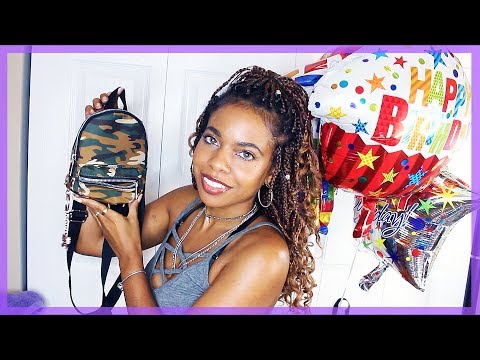 Some BDAY Thingz & Cute MINI BACKPACK From Walmart!