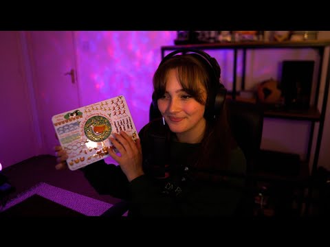 ASMR festive triggers 🎄 tapping, scratching, brushing