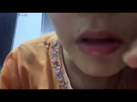 My First ASMR  video ( Mouthsounds relax)