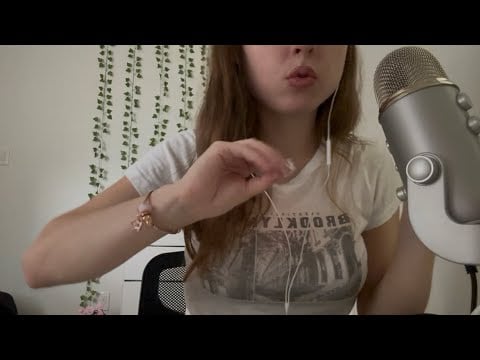 ASMR | rambling + life update, squishy triggers 