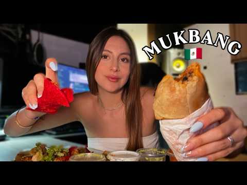 ASMR PROBANDO COMIDA MEXICANA 🇲🇽 MUKBANG 