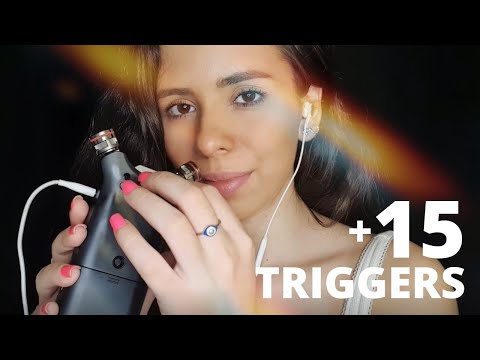 ASMR GATILHOS BINAURAIS E RELAXANTES | EAR TO EAR (Stereo & Relaxing Triggers PTBR)