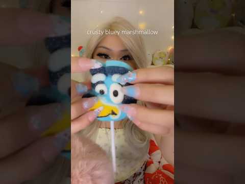 OLD BLUEY MARSHMALLOW #asmr #mukbang