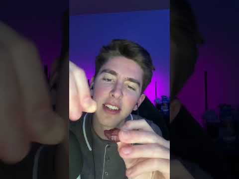 These Peelable Gummies are Very Weird #asmr #mukbang #candy